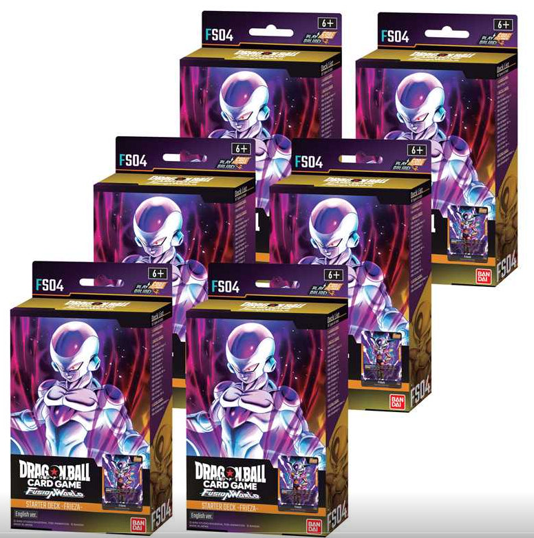 BANDAI DRAGON BALL SUPER FUSION WORLD Starter Deck FS-04 (3rd wave) Display 6x - FRIEZA - ENG - Disponibile in 2/3 giorni lavorativi Bandai TCG