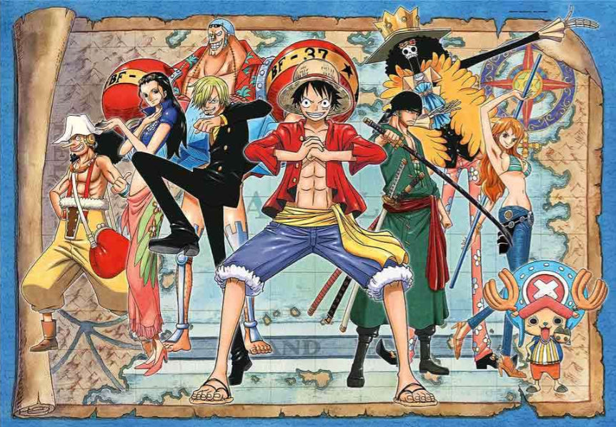 98298 - Anime Puzzle Collection - Cube500 One Piece: Map - Jigsaw Puzzle 500 Pcs - Disponibile in 2/3 giorni lavorativi