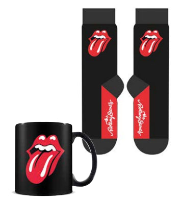 PYRAMID THE ROLLING STONES (TONGUE) MUG & SOCK SET - Disponibile in 2/3 giorni lavorativi