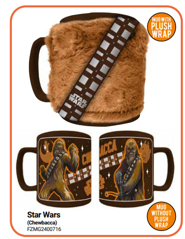 PYRAMID STAR WARS (CHEWBACCA) FUZZY MUG - Disponibile in 2/3 giorni lavorativi