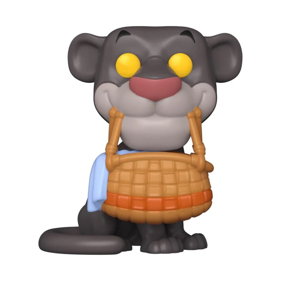 Funko Pop! FUNKO POP Disney: The Jungle Book - Bagheera w/Basket 9 cm - Disponibile in 2/3 giorni lavorativi