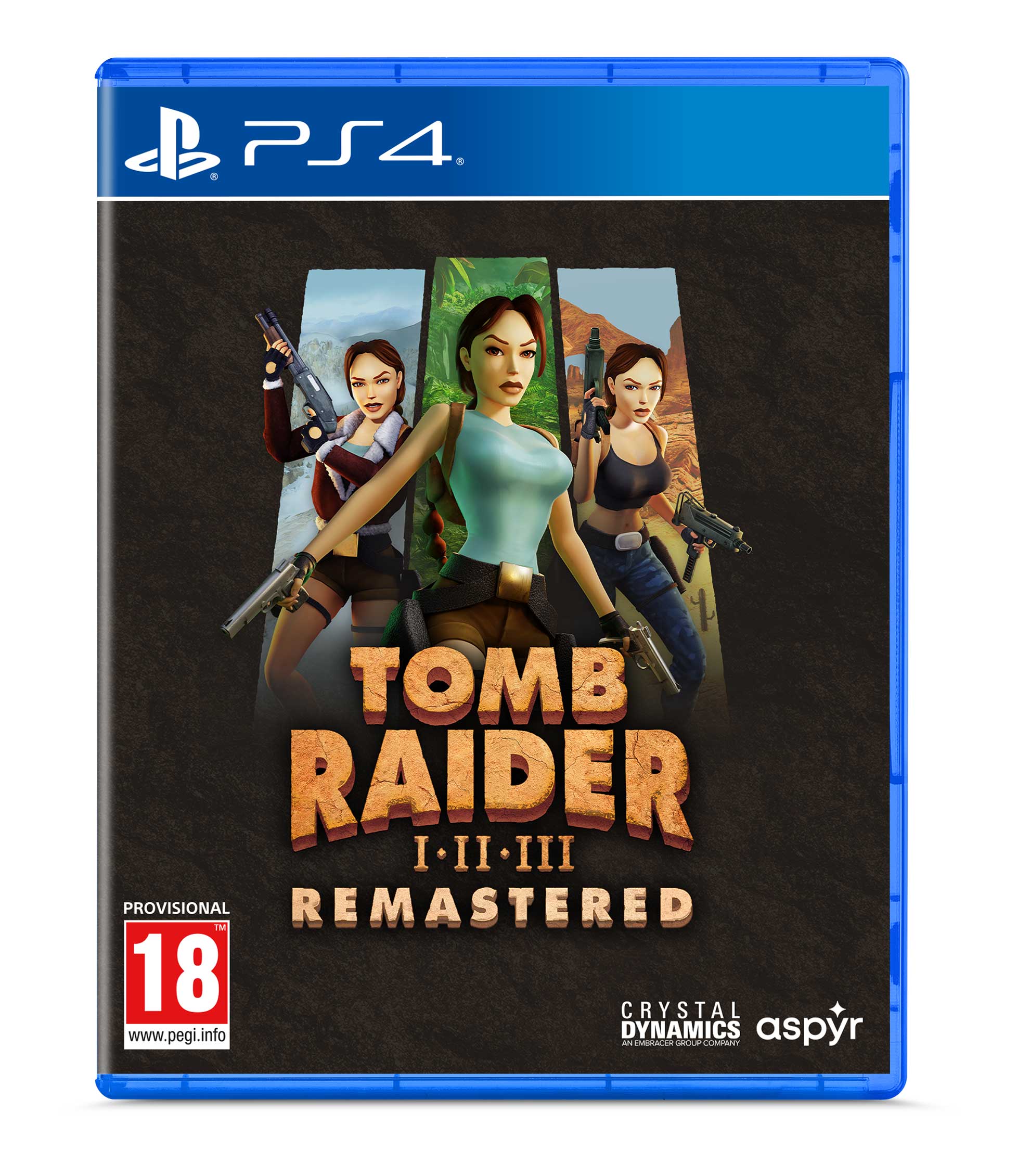 PS4 Tomb Raider I-III Remastered Starring Lara Croft - Disponibile in 2/3 giorni lavorativi