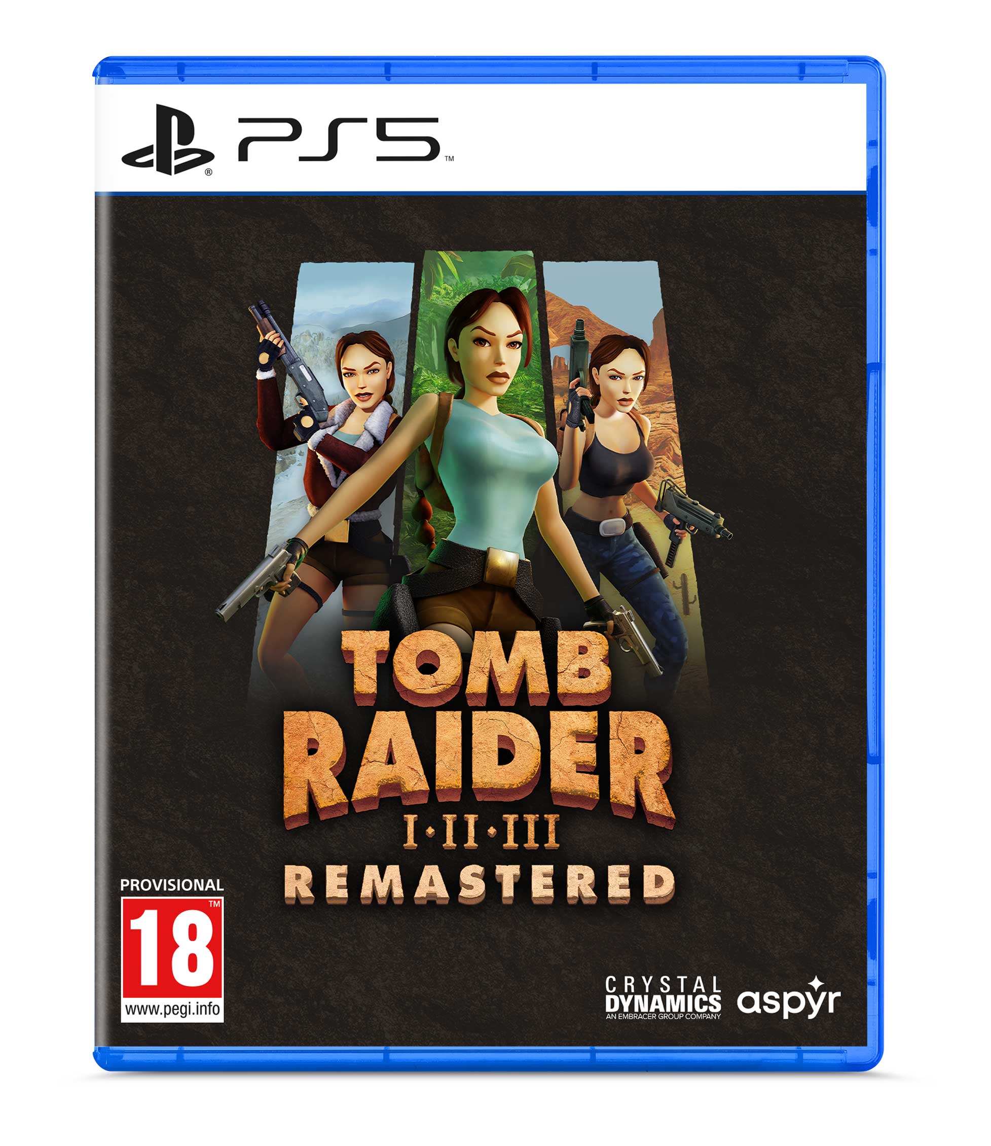 PS5 Tomb Raider I-III Remastered Starring Lara Croft - Disponibile in 2/3 giorni lavorativi