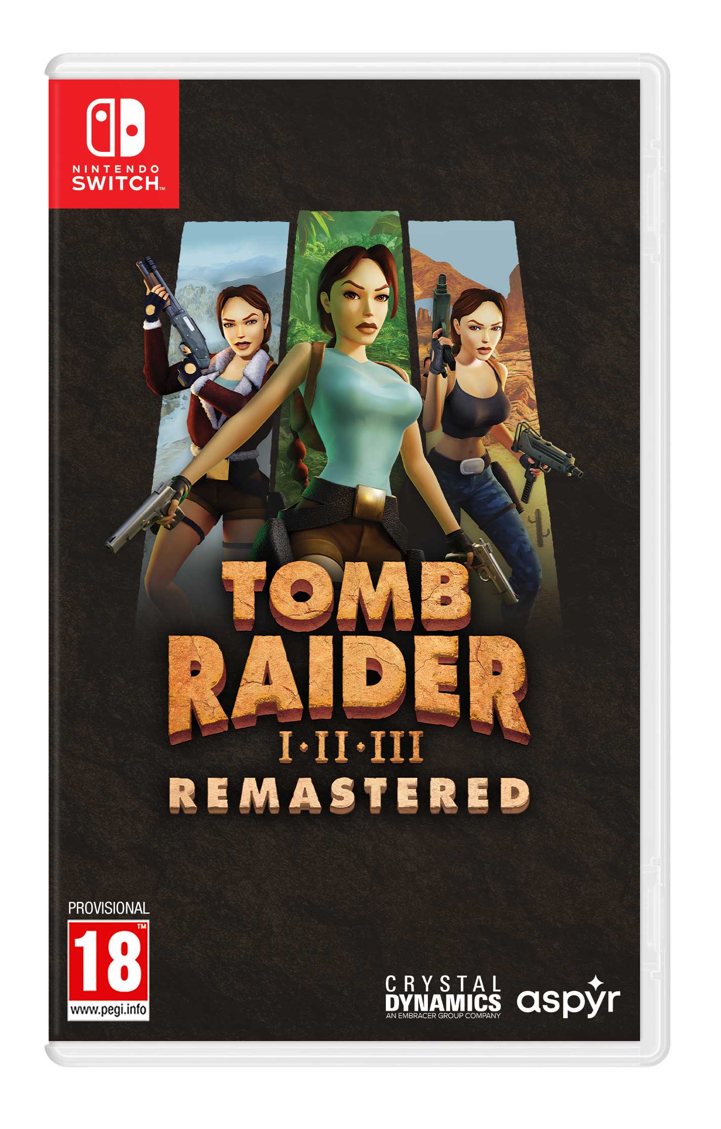 Switch Tomb Raider I-III Remastered Starring Lara Croft - Disponibile in 2/3 giorni lavorativi