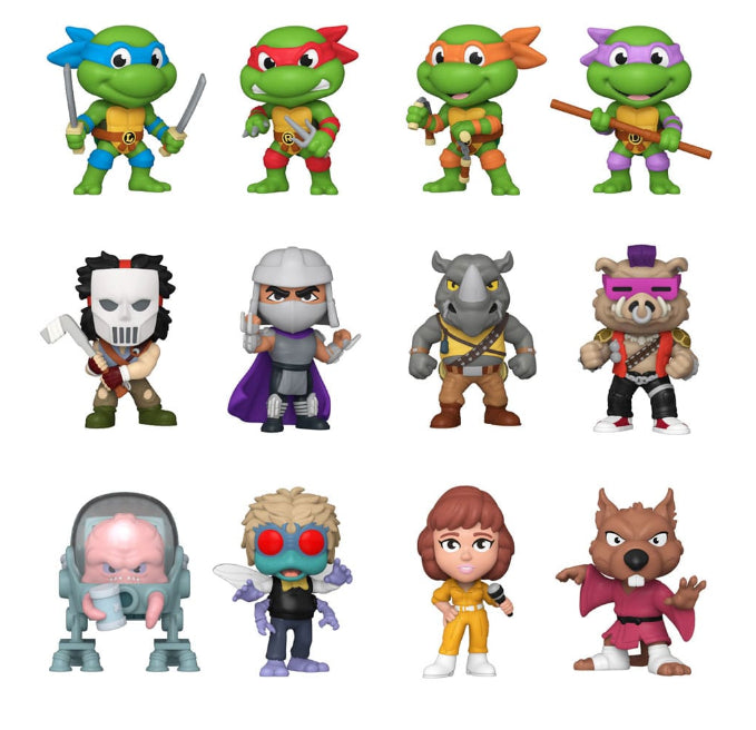 Funko Pop! FUNKO Mystery Minis: Teenage Mutant Ninja Turtles Vinyl Figure 5 cm (Blind Box/Random) - Disponibile in 2/3 giorni lavorativi