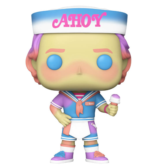 Funko Pop! FUNKO POP Stranger Thingds - Steve (Scoops Ahoy) 9 cm - Disponibile in 2/3 giorni lavorativi