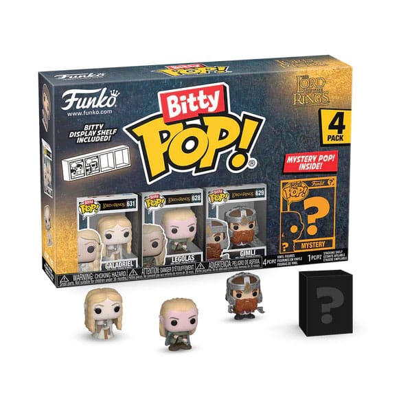 Funko Pop! FUNKO POP Funko Bitty Pop! 4-Pack: The Lord of the Rings - Galadriel Vinyl Figures - Disponibile in 2/3 giorni lavorativi