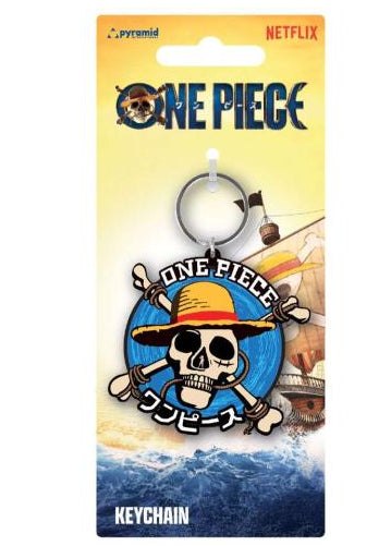 Portachiavi PYRAMID - 96301 - One Piece Live Action Straw Hat Pvc Portachiavi - Disponibile in 2/3 giorni lavorativi