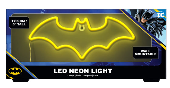 PALADONE - Batman Wall Mountable LED Neon Light - Disponibile in 2/3 giorni lavorativi