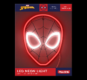 PALADONE - MARVEL Spiderman Wall Mountable LED Neon Light - Disponibile in 2/3 giorni lavorativi