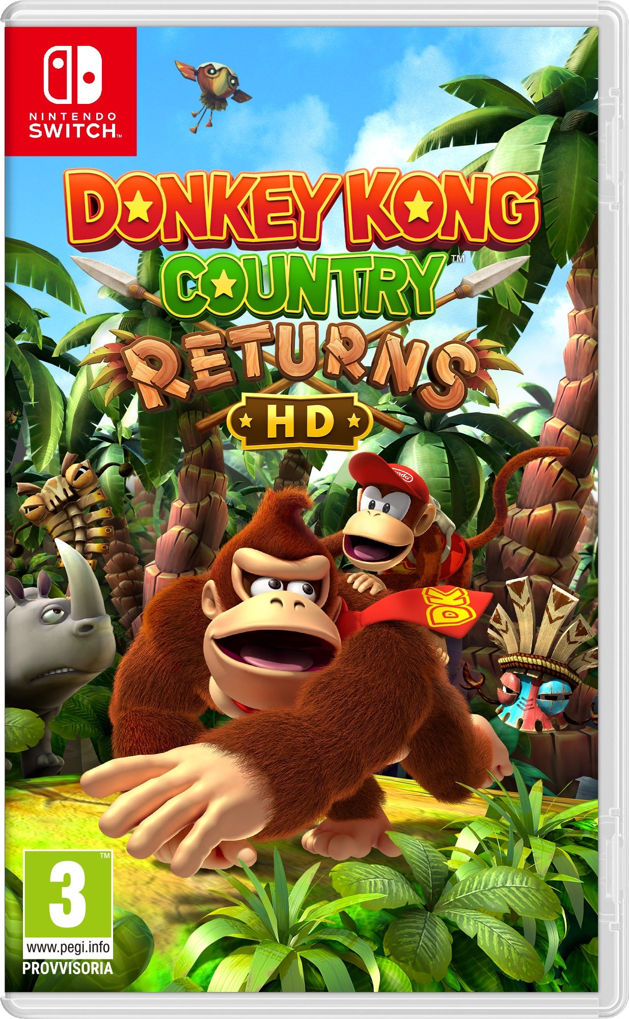 Switch DONKEY KONG COUNTRY RETURNS HD - Disponibile in 2/3 giorni lavorativi