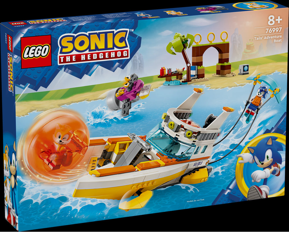 LEGO LEGO 76997 Laeroscafo delle avventure di Tails - Disponibile in 2/3 giorni lavorativi LEGO