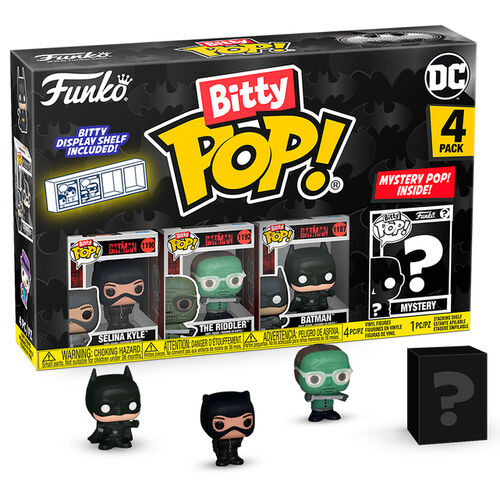 Funko Pop! FUNKO POP Bitty Pop! 4-Pack: Batman 85th - Catwoman Vinyl Figures - Disponibile in 2/3 giorni lavorativi