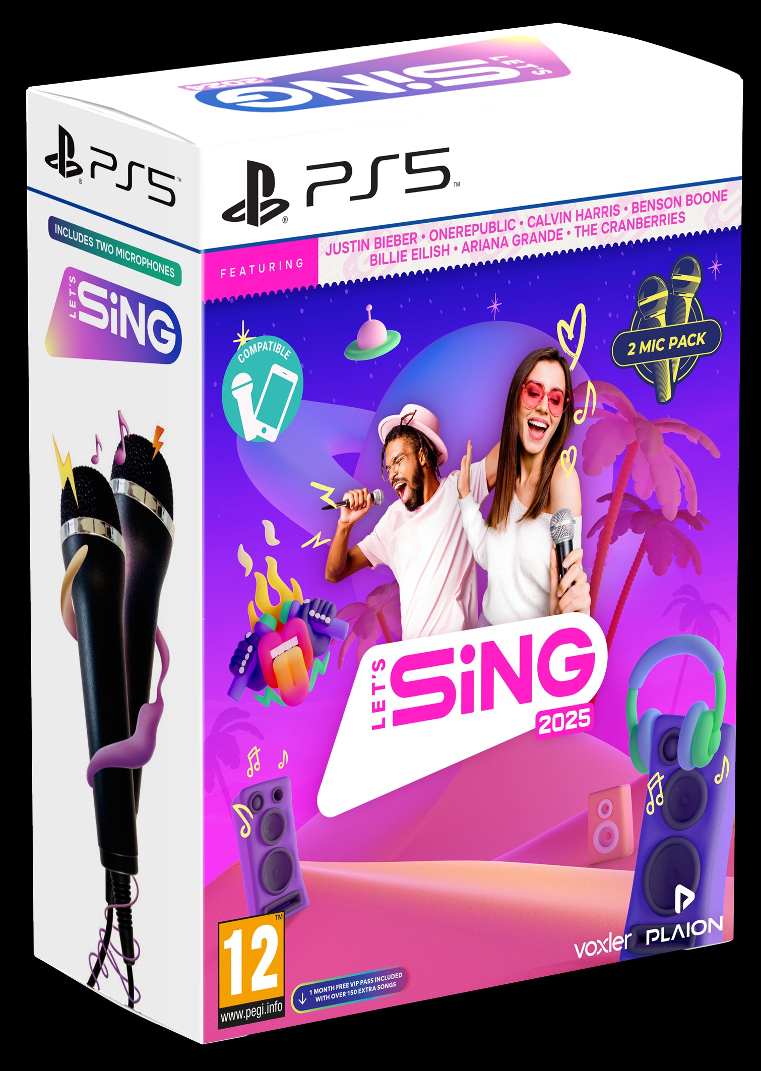 PS5 Let's Sing 2025 International Version [+ 2 Mics] - Disponibile in 2/3 giorni lavorativi