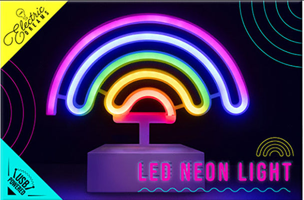 PALADONE Rainbow LED Neon Standing Light - Disponibile in 2/3 giorni lavorativi