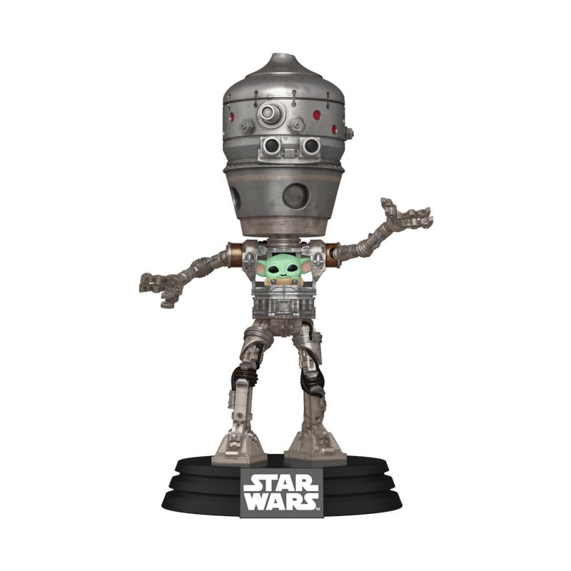 Funko Pop! Funko Pop! Deluxe: Star Wars: The Mandalorian S10 - Grogu (IG-12) # Vinyl Figure - Disponibile in 2/3 giorni lavorativi