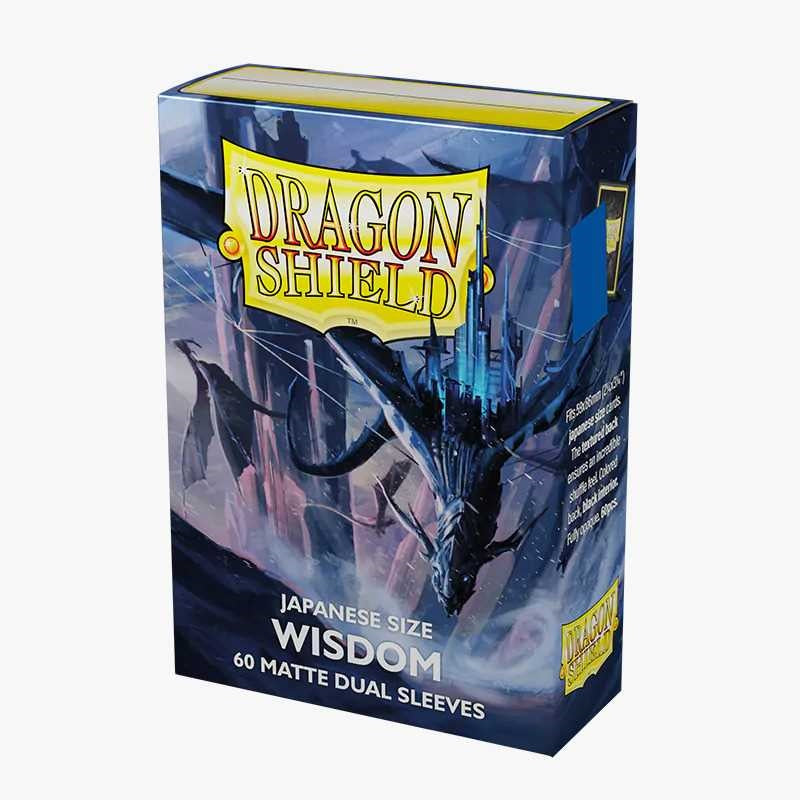 DRAGON SHIELD Small Sleeves - Japanese Matte Dual Wisdom (60 Sleeves) - Disponibile in 2/3 giorni lavorativi