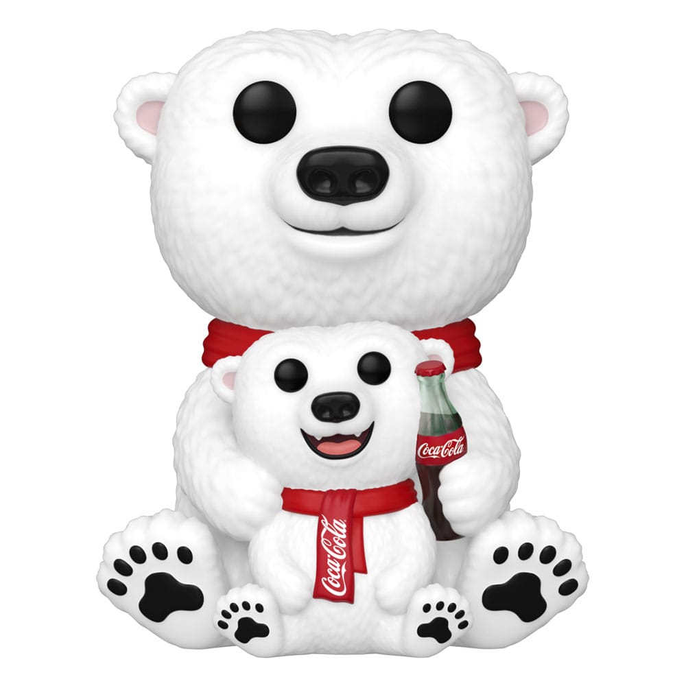 Funko Pop! FUNKO POP Icon - 241 Coca-Cola Bear w/Cub 9 cm - Disponibile in 2/3 giorni lavorativi