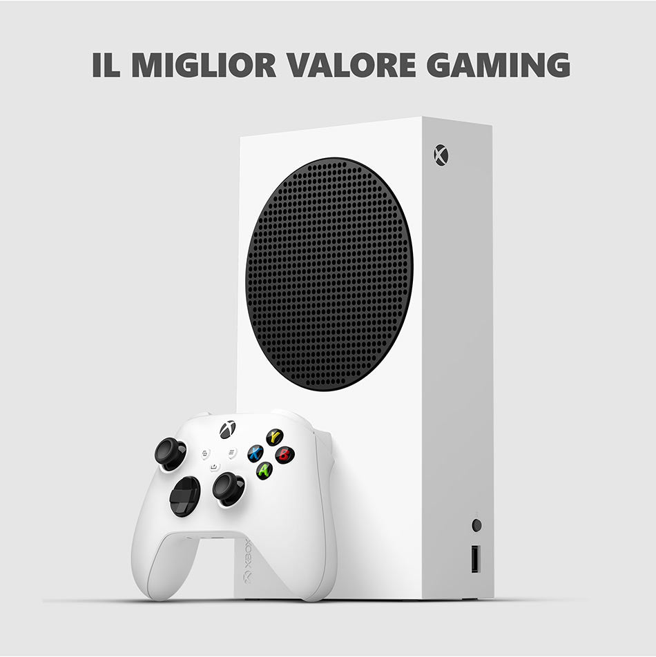 Console Xbox Series S  1TB in Robot White - Disponibile in 2/3 giorni lavorativi