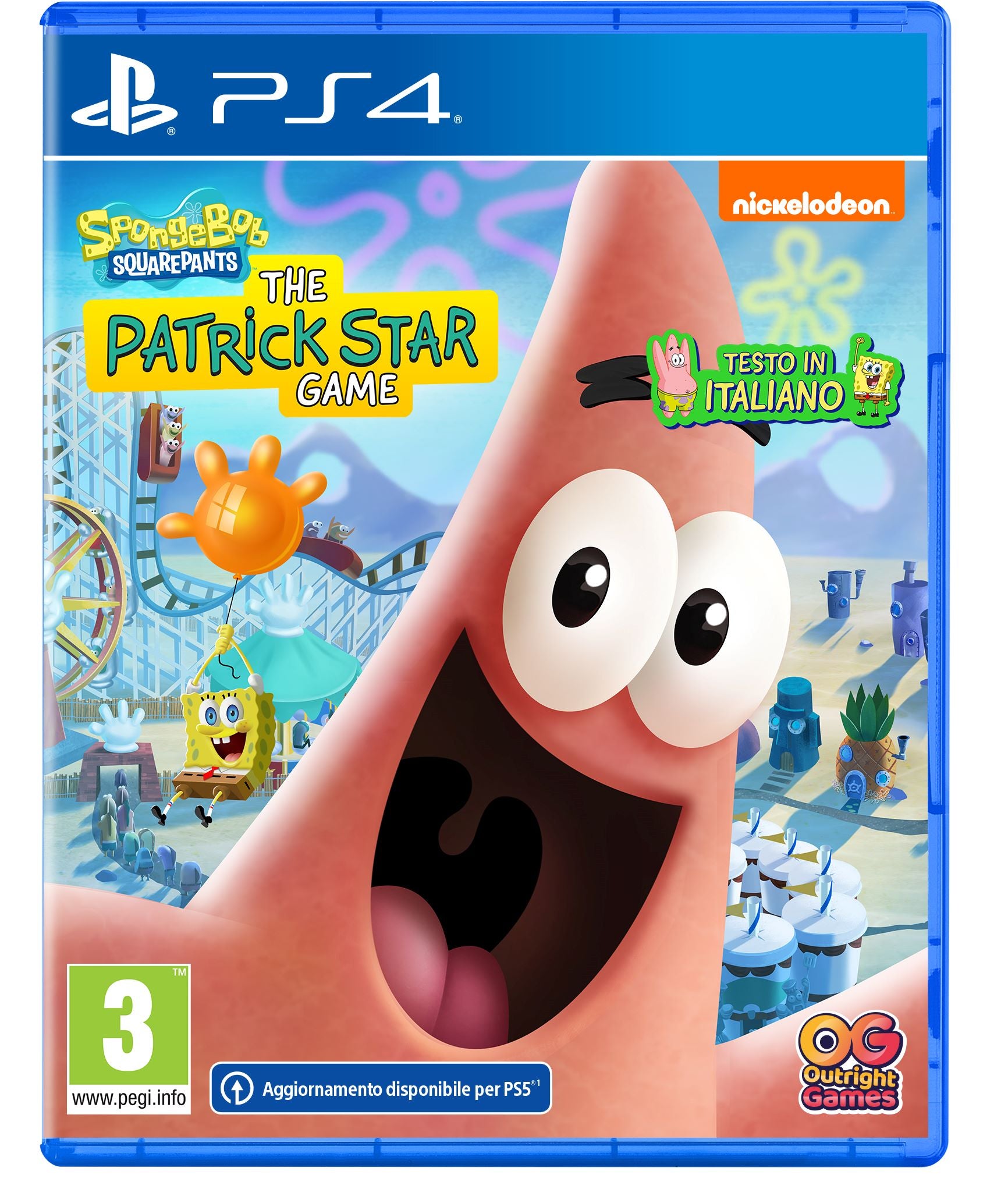 PS4 Spongebob Squarepants: The Patrick Star Game - Disponibile in 2/3 giorni lavorativi