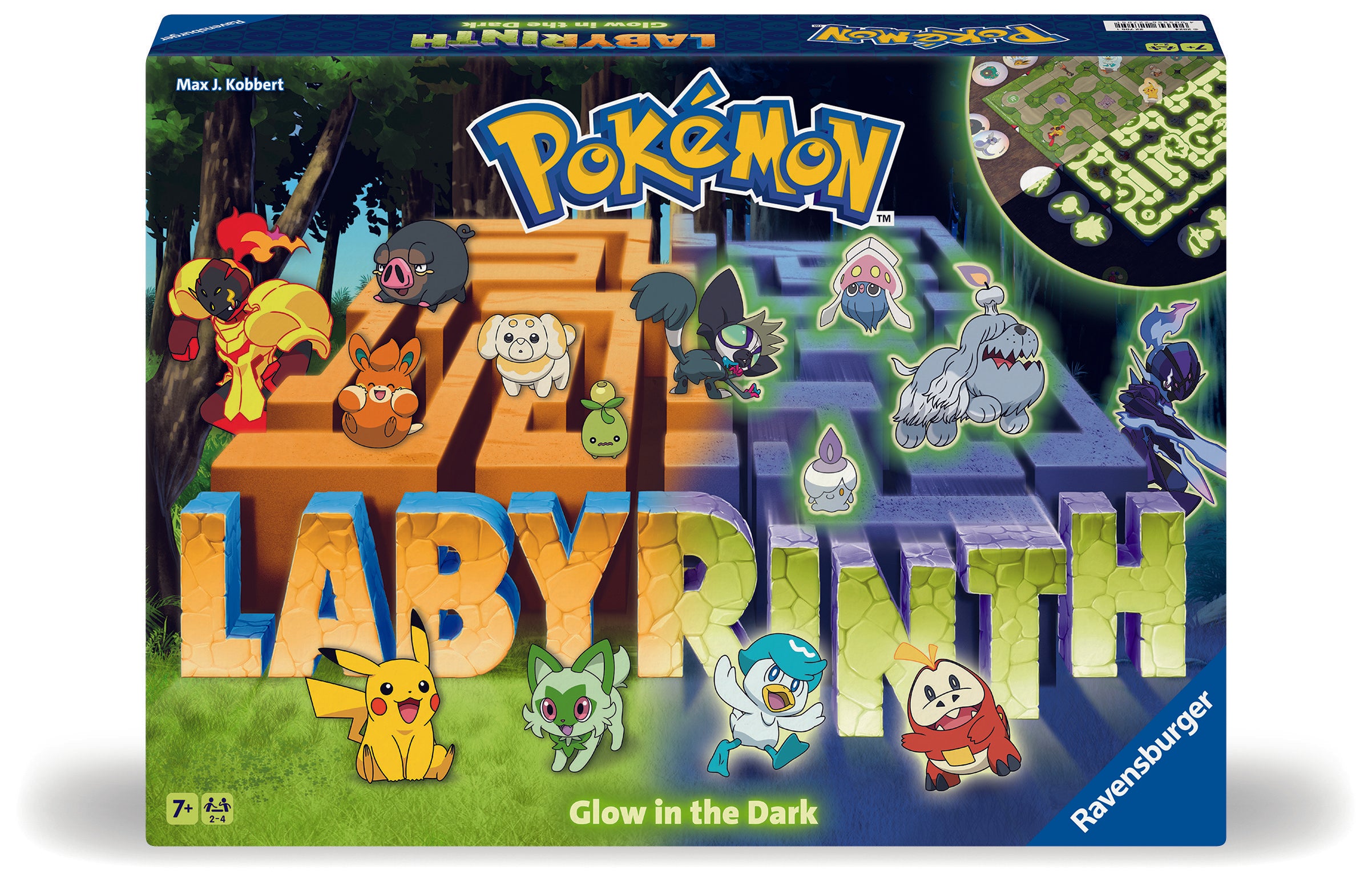 Gioco da tavolo RAVENSBURGER Pokemon Labyrinth Glow in the Dark Labirinto Family - Disponibile in 2/3 giorni lavorativi