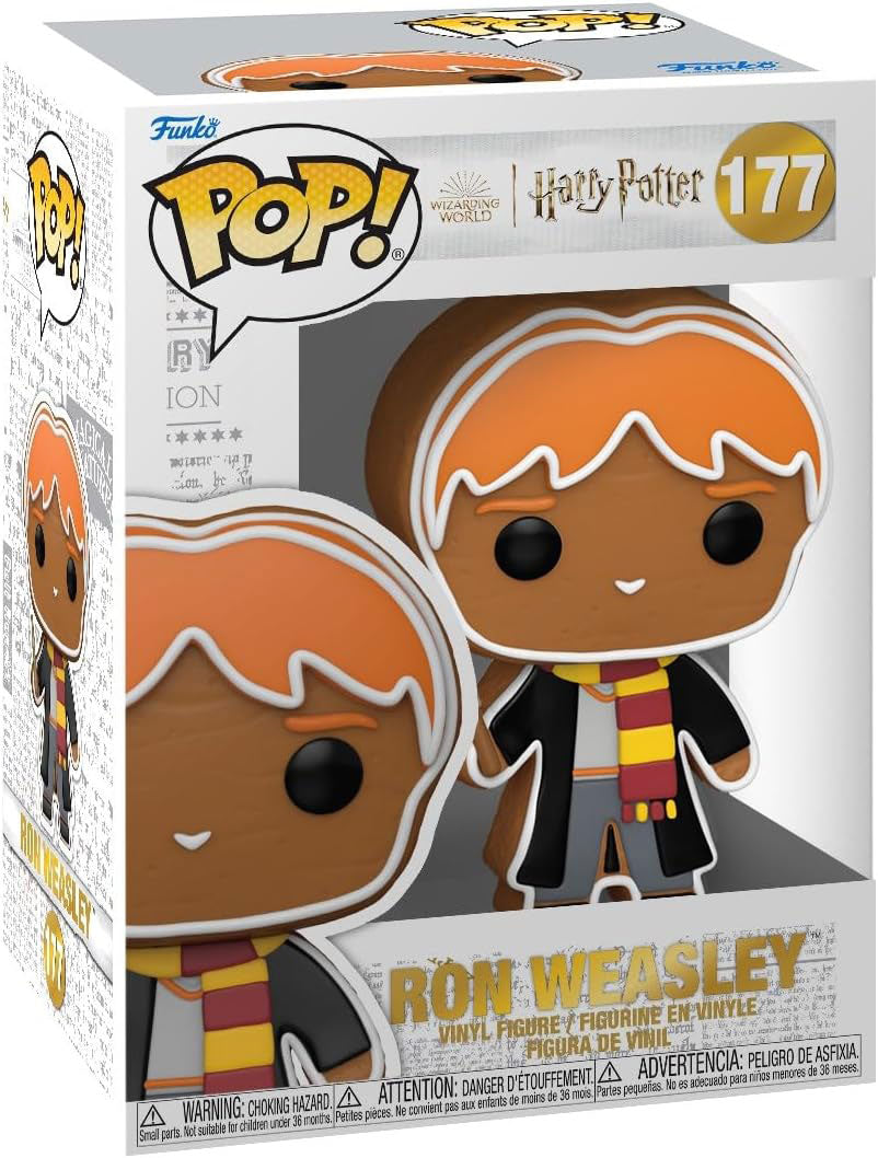 Funko Pop! FUNKO POP Harry Potter: Gingerbread Ron 9 cm - Disponibile in 2/3 giorni lavorativi