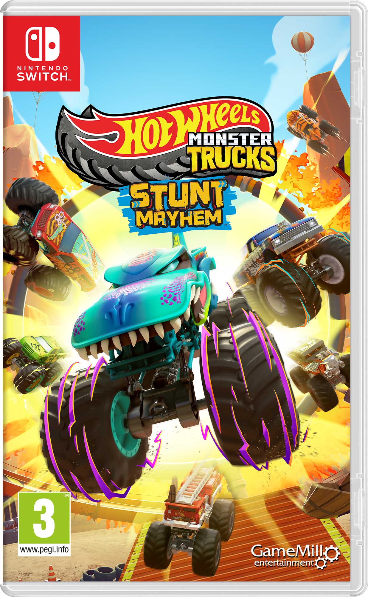 Switch Hot Wheels Monster Trucks - Disponibile in 2/3 giorni lavorativi Cidiverte