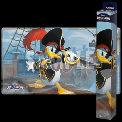 RAVENSBURGER DISNEY: LORCANA - MARE DI AZZURRITE PLAYMAT - DONALD DUCK -BUCCANEER - SET 6 - Disponibile in 2/3 giorni lavorativi