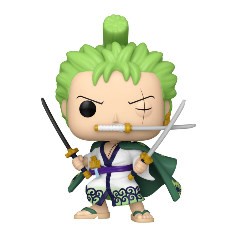 Funko Pop! FUNKO POP One Piece - 923 Roronoa Zoro (Exclusive) 9 cm - Disponibile in 2/3 giorni lavorativi