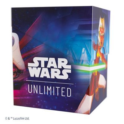 ASMODEE 6858 - STAR WARS UNLIMITED - CREPUSCOLO DELLA REPUBBLICA: SOFT CRATE AHSOKA TANO/GENERAL GRIEVOUS - Disponibile in 2/3 giorni lavorativi