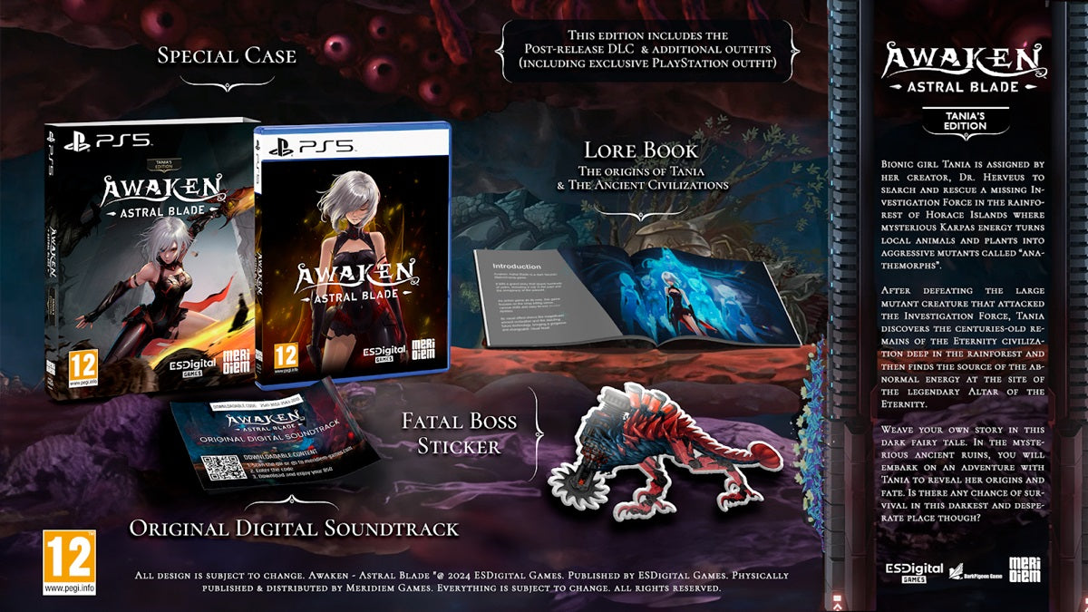 PS5 Awaken - Astral Blade - Tania's Edition (day one non garantito) - Disponibile in 2/3 giorni lavorativi