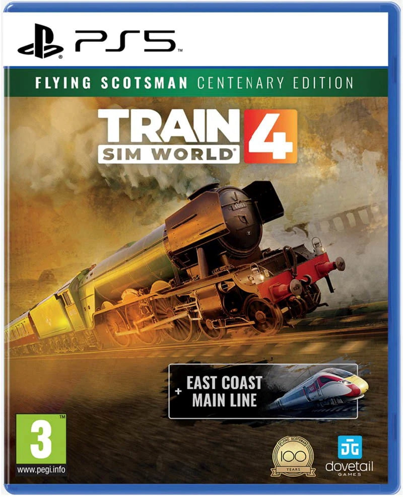 PS5 Train Sim World 4 includes Flying Scotsman (Dayone non garantito) - Disponibile in 2/3 giorni lavorativi