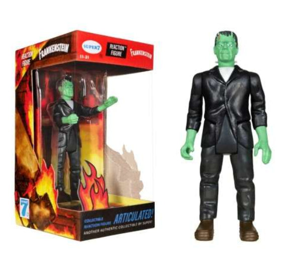 Action figure / Statue 102406 - Universal monsters reaction frankenstein (fire box) - Disponibile in 2/3 giorni lavorativi