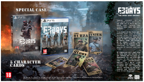 PS5 63 Days - The National Army Edition - Disponibile in 2/3 giorni lavorativi