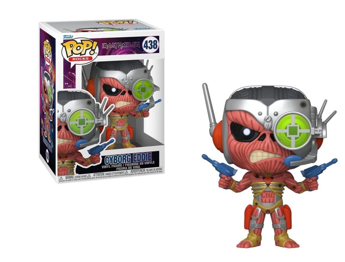 Funko Pop! FUNKO POP Rocks: Iron Maiden- Cyborg 9 cm - Disponibile in 2/3 giorni lavorativi