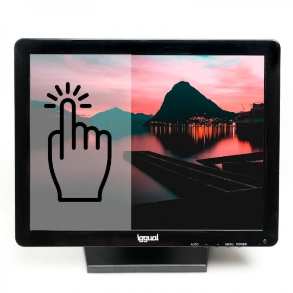 Monitor con Touch Screen iggual MTL15C 15" 60 Hz - Disponibile in 3-4 giorni lavorativi