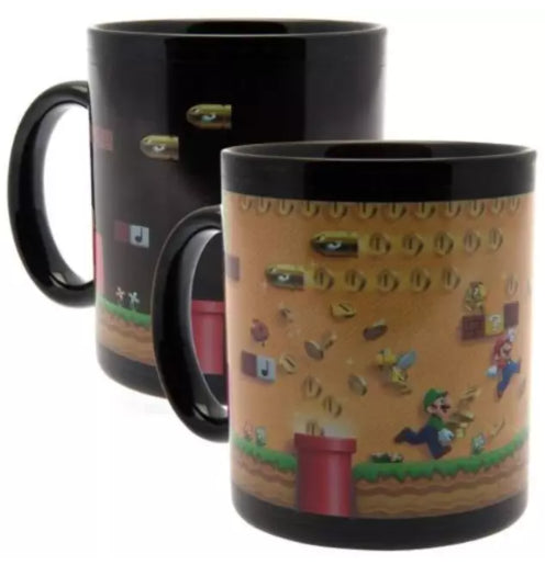 PYRAMID - SUPER MARIO (BRICKS) HEAT CHANGE MUG - Disponibile in 2/3 giorni lavorativi