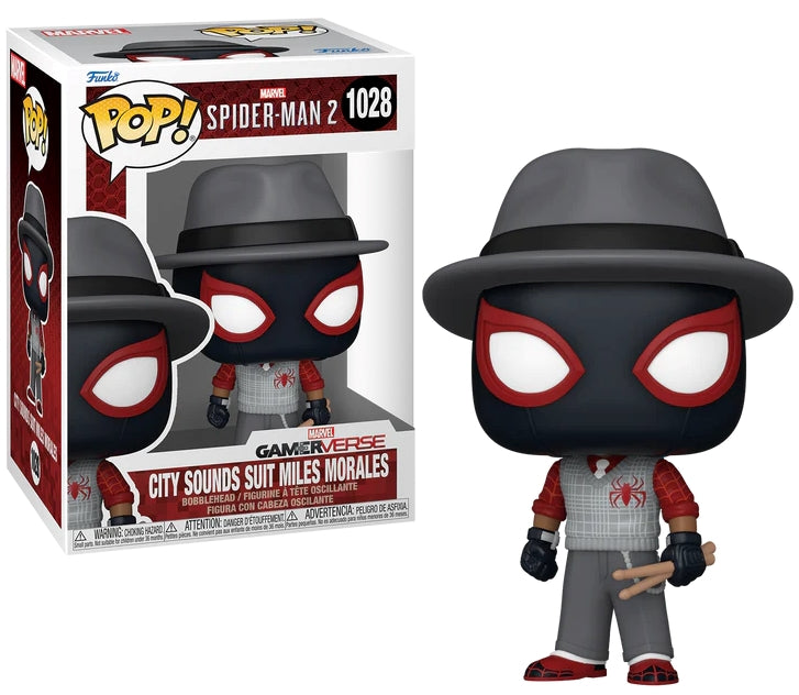 Funko Pop! FUNKO POP Games: Spider-man 2 Video Game- City Sounds Miles 9 cm - Disponibile in 2/3 giorni lavorativi