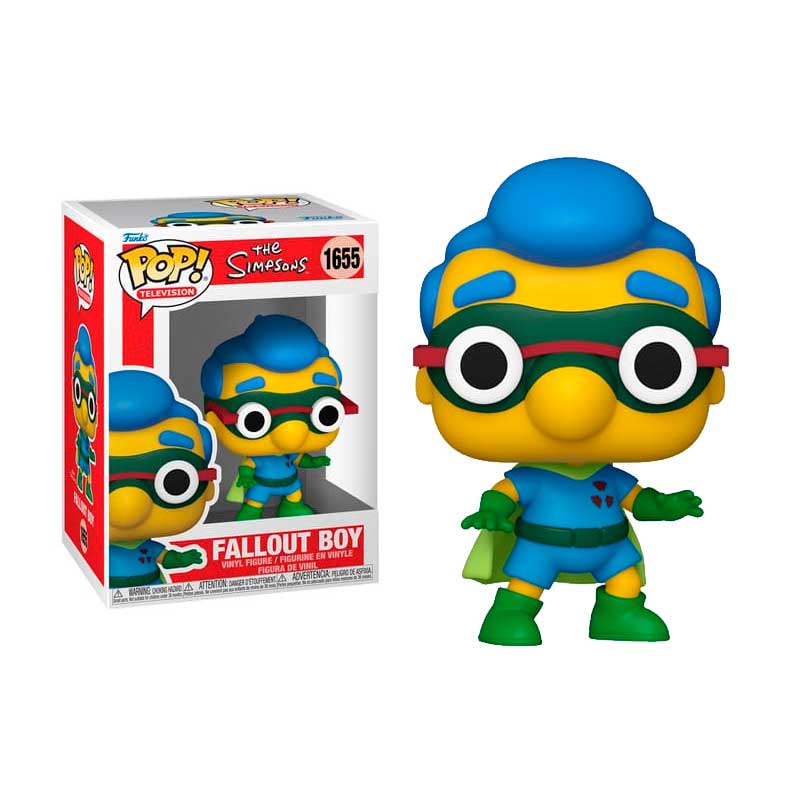 Funko Pop! FUNKO POP TV: Simpsons S10- Fallout Boy 9 cm - Disponibile in 2/3 giorni lavorativi