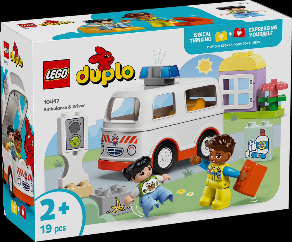 LEGO LEGO 10447 Ambulanza e autista - Disponibile in 2/3 giorni lavorativi