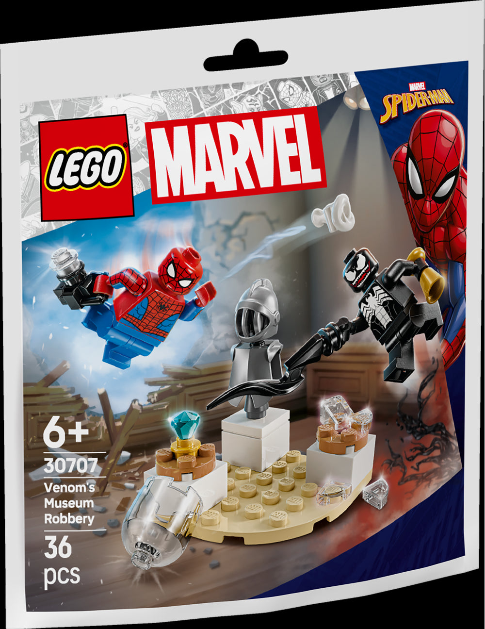 LEGO LEGO 30707 Rapina al museo di Venom - Disponibile in 2/3 giorni lavorativi