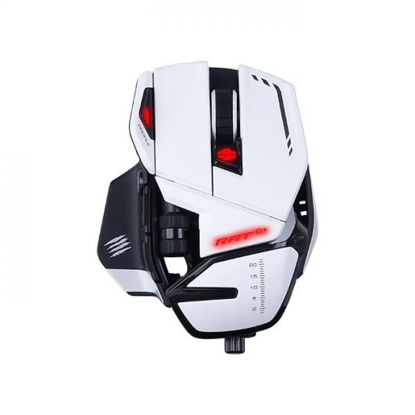 Mouse Mad Catz MR04DCINWH000-0 Bianco Multicolore Monocromatica 12000 dpi - Disponibile in 3-4 giorni lavorativi