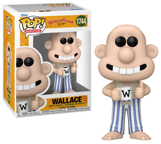 Funko Pop! FUNKO POP Movies: Wallace & Gromit - Wallace In Pajamas 9 cm - Disponibile in 2/3 giorni lavorativi