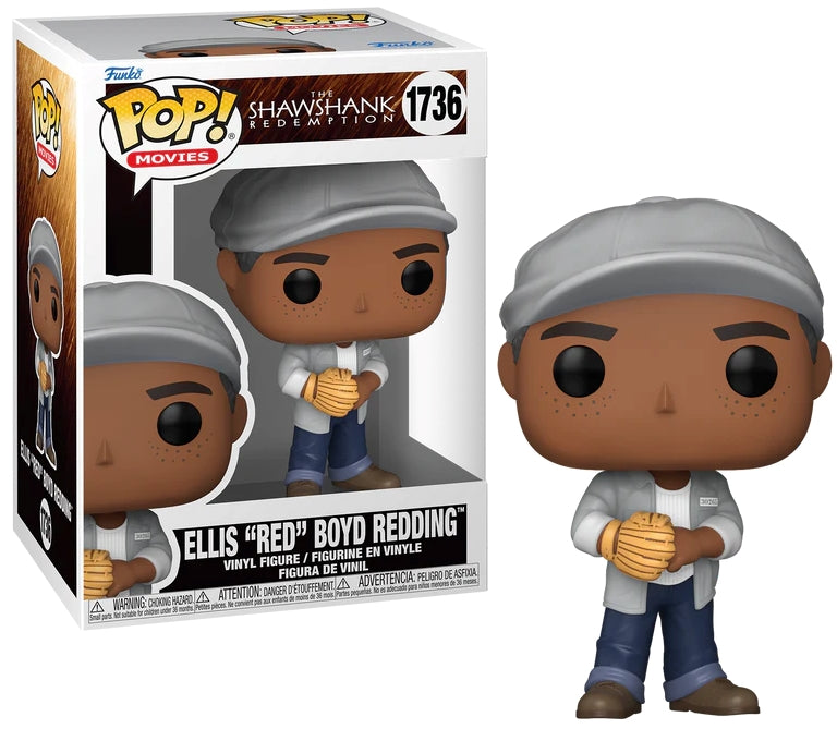 Funko Pop! FUNKO POP Movies: The Shawshank Redemption - Ellis 'Red' Boyd Redding 9 cm - Disponibile in 2/3 giorni lavorativi