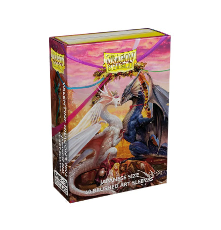 DRAGON SHIELD Small Art Sleeves - Japanese Valentine Dragon 2023 (60 Sleeves) - Disponibile in 2/3 giorni lavorativi