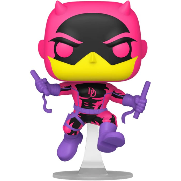 Funko Pop! FUNKO POP Marvel: Classic - 1360 Daredevil (Blacklight) (Exclusive) 9 cm - Disponibile in 2/3 giorni lavorativi