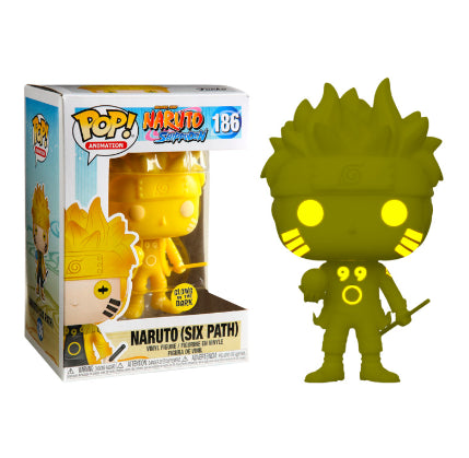 Funko Pop! FUNKO POP Naruto Shippuden: 186 Naruto Six Path (Glow In The Dark) (Exclusive) - Disponibile in 2/3 giorni lavorativi