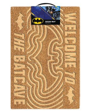 PYRAMID BATMAN (WELCOME TO THE BATCAVE) EMBOSSED ZERBINO - Disponibile in 2/3 giorni lavorativi