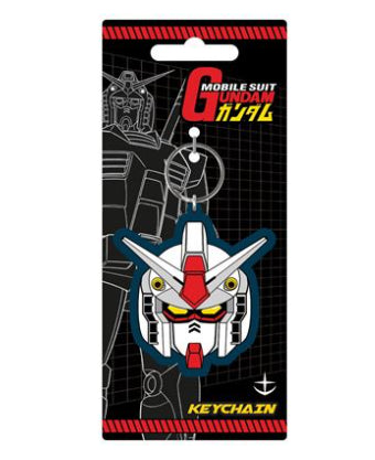 PYRAMID GUNDAM (MODEL RX 78 2) RUBBER PORTACHIAVI - Disponibile in 2/3 giorni lavorativi