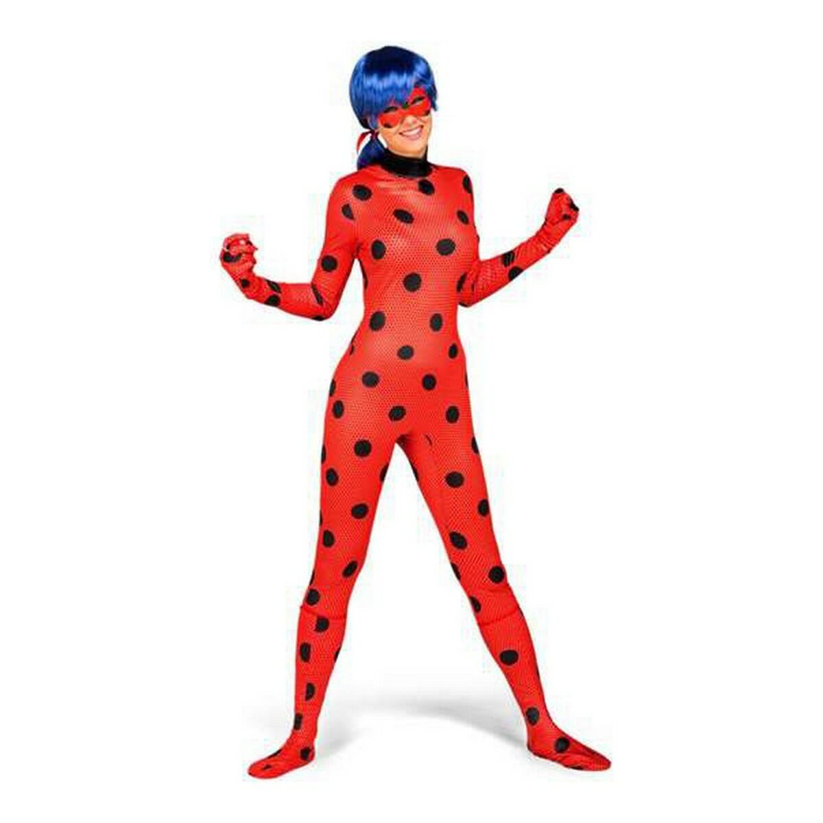 Costume per Adulti Ladybug S - Disponibile in 3-4 giorni lavorativi